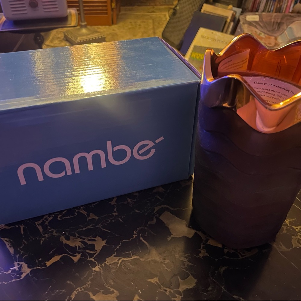 Nambe The Original COPPER CANYON WINE CHILLER (NIB) - Picture 5 of 5
